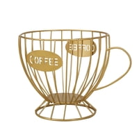 Xusx111 - Soporte De La Vaina De Café, Organizador Grande De La Taza K Y La Cápsula, Cesta De La Cápsula De Café, Organizador De La Barra De Café Para La Cocina, El Comedor, La Oficina, El Hotel Del C