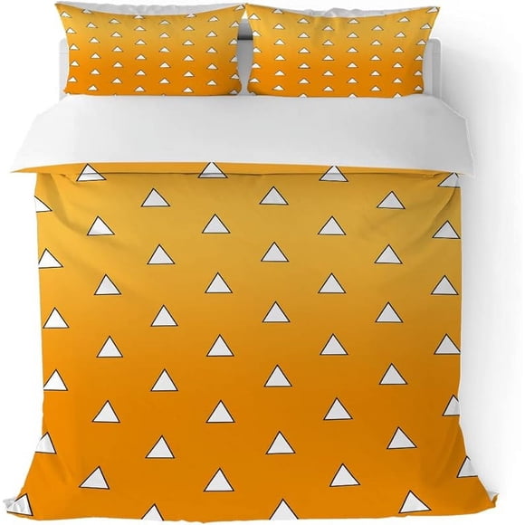 Anime-duv-et C-ov-er s-et ki-g size de-Mon Ka-Madnez-Uko bed-Ding set-3 pieces sof-t microfiber-er quilt cover for-kids boys teen-s bedroom decor-comforter C-over with 2 pillowcase