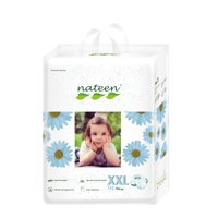 Nateen - Pañal Ecológico Bebe Xxl - 14 Unidades