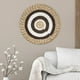 thumbnail image 3 of Circulo Decoración De Mimbre Para Pared Casa Terraza Variado cafe, 3 of 8
