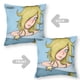 thumbnail image 2 of Princesa Rosalina Fundas de almohada de terciopelo con tema, regalos de funda de almohada, decoración para el hogar, cojín de lanzar, regalo de cumpleaños para fans y parejas.56*56cm., 2 of 6