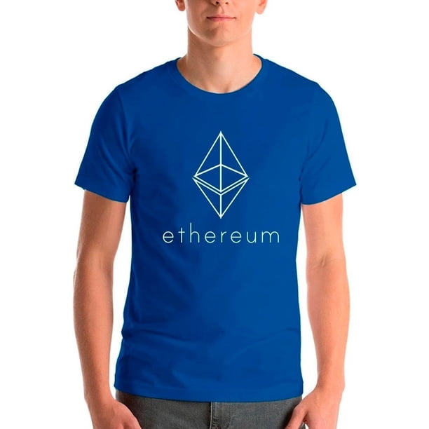 Polera Ethereum Crypto Line Geek Cripto Elon Hombreniño