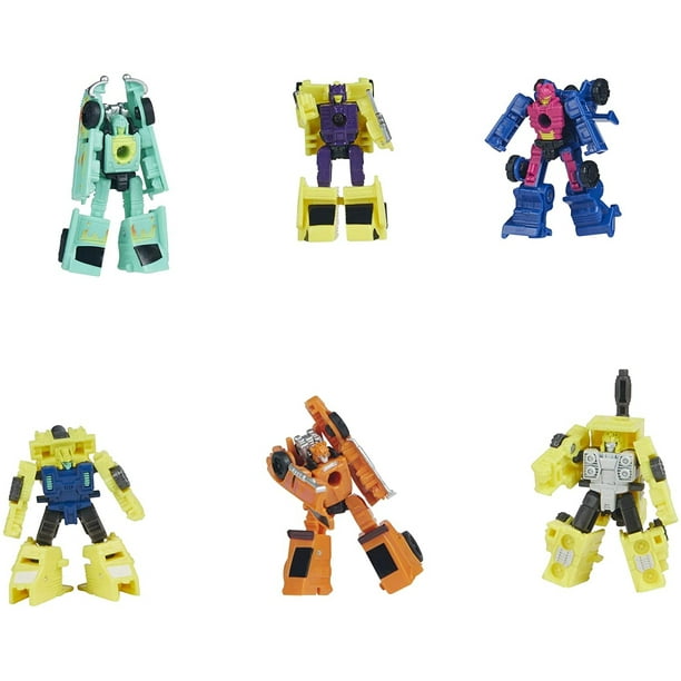 Colección Transformers Generations Guerra para Cybertron Galactic Odyssey Micromasters Paquete de 6