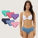 thumbnail image 1 of Pack de 6 Calzones Bikini Algodón Mujer, 1 of 8
