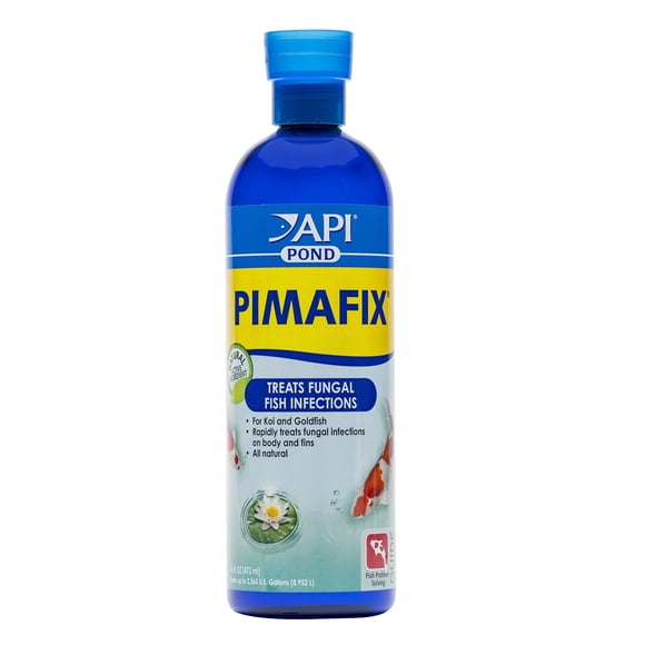 Remedio Antifúngico API PimaFix 473 ml para Koi y Peces Dorados