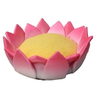 Bothyi - Cojín De Meditación, Cómodo, Creativo, Decorativo, Redondo, Tatami, Loto, 40Cm, Forro Polar