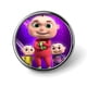 thumbnail image 1 of Zool Babies-Theme Round Button Badge: Premium Metal Construction, Ideal for High-End Events 2.8 cm, 1 of 6