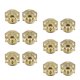 thumbnail image 1 of 12 unids hebilla de caja de aleación de hebilla de caja de madera antigua artesanía hardware amarillo, 1 of 5