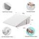 thumbnail image 5 of Almohada en forma de cuña Bedluxe de 8 pulgadas para reflujo ácido, dormir y roncar, 5 of 8