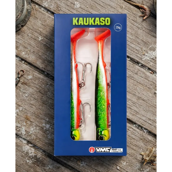 Señuelo Pesca Vinilo Silicona 35g Kaukaso Mar Anzu Vmc Letal Cgro