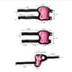 thumbnail image 5 of Set de casco y rodilleras para niños, ajustable, rosa, 5 of 6