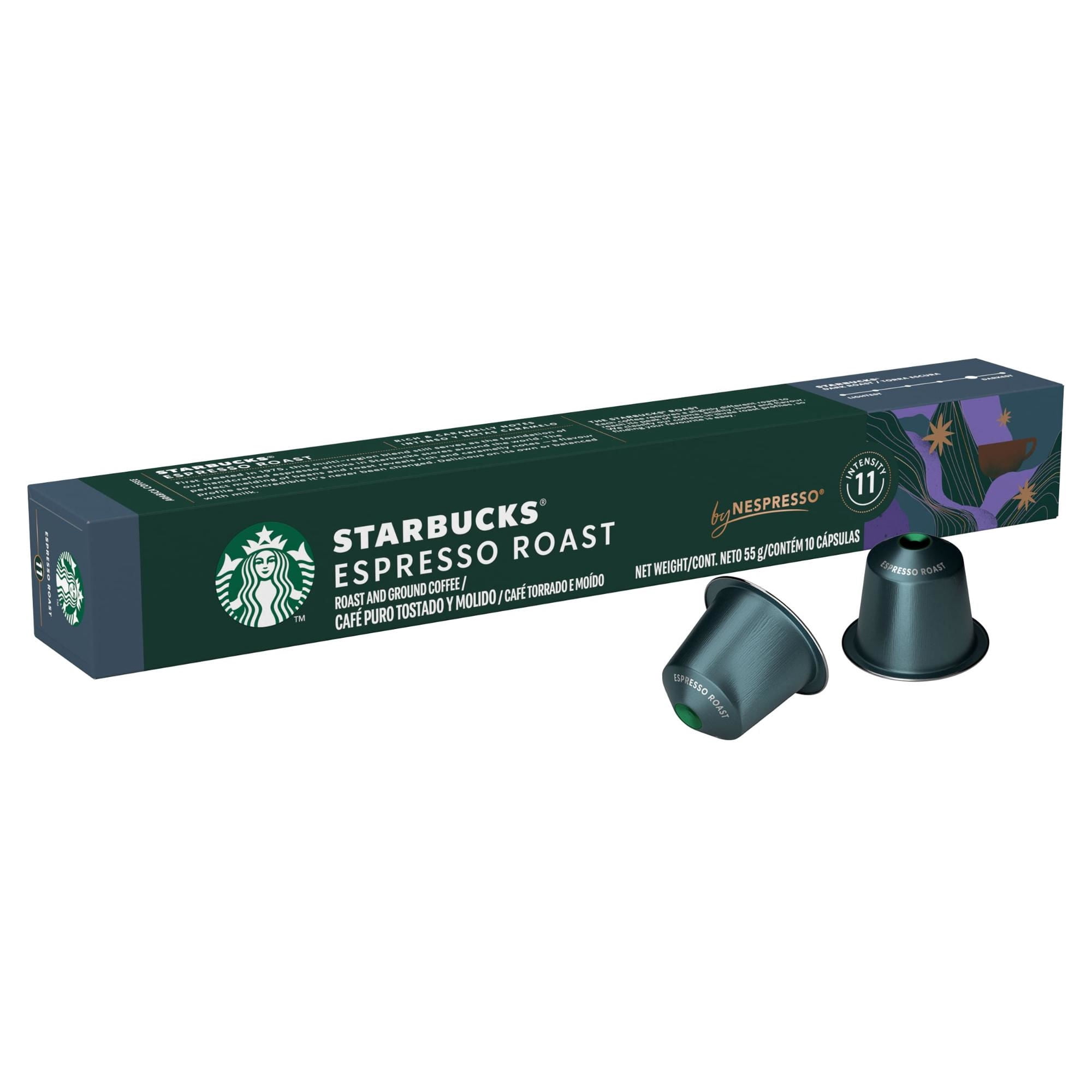 Café Espresso Roast 10 Un 57 g Starbucks by Nespresso
