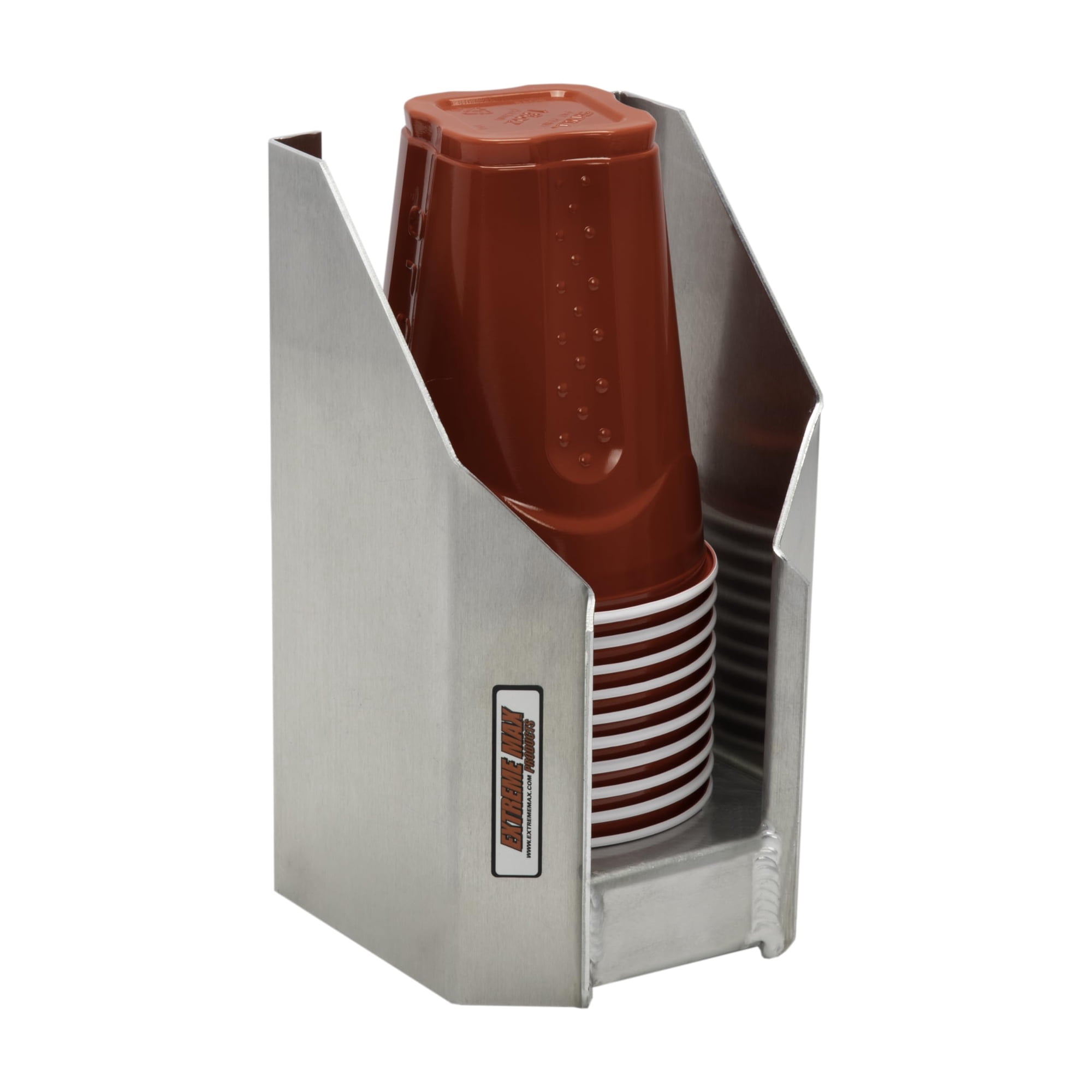 Dispensador De Vasos Extreme Max 5001.6282 De Aluminio Para Remolque