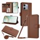 thumbnail image 1 of Honor 600 Smart Funda Billetera con Cierre Magnético, Marrón, 1 of 6