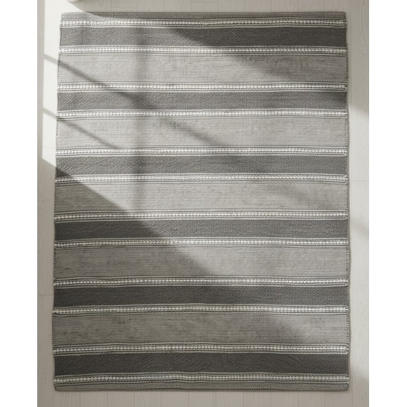 Alfombra Lana Loom Gris 140x190 CMS