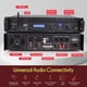 thumbnail image 3 of Amplificador Pyle PTA1000BT 2000W Bluetooth Rack 2 Canales, 3 of 3