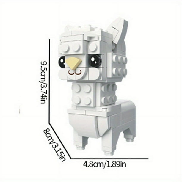 96Pcs+ Cute Animal Assembled Building Blocks, Platypus, Alpaca, Scarlet Macaw,kangaroo,Little Raccoon,Koala,Animal Model, Small Particle Block, Boy Toy, Girl Toy, Children's Toys, Gifts