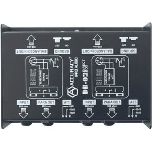 Caja Directa Pasiva Db02Ac Dual Accuracy Pro Audio