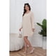thumbnail image 1 of Vestido Corto Blusón Algodón Mujer Manga Larga Casual 0071, 1 of 4