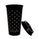 thumbnail image 4 of Set de 4 vasos reutilizables Kate Spade New York con puntos y rayas 4x473 ml, 4 of 7