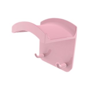 Bothyi - Soporte Para Auriculares De Pared Para Debajo Del Escritorio, Soporte Para Accesorios, Ahorra Espacio, Color Rosa