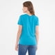 thumbnail image 2 of Polera Mujer Escote Cut Out Piping Turquesa Corona, 2 of 5