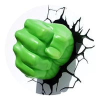Fxlight - Lámpara Mural 3D Hulk Puño