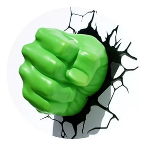 Fxlight - Lámpara Mural 3D Hulk Puño