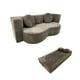 thumbnail image 1 of Sillon Sofa Cama Comprimido Combinable 200cm K25 Café, 1 of 8