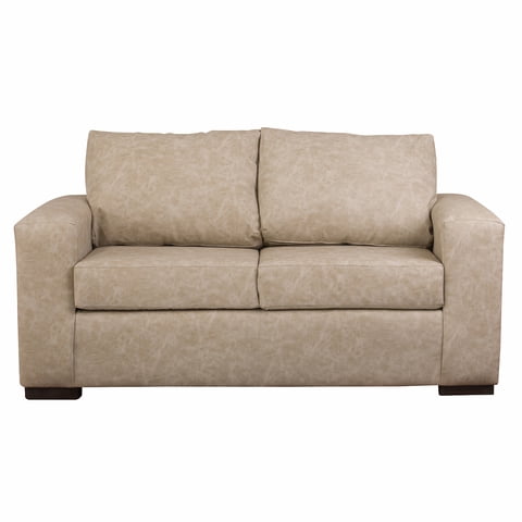 Muebles América - Sofá Infinity 2 Cuerpos Cuero Auris Beige