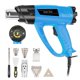 thumbnail image 1 of Pistola de calor ACVSDB 1800W Temperatura variable 60-600°C 5 boquillas, 1 of 6