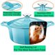 thumbnail image 2 of Olla Holandesa La Cuisine for Life 5 qt 26 cm Turquesa, 2 of 5