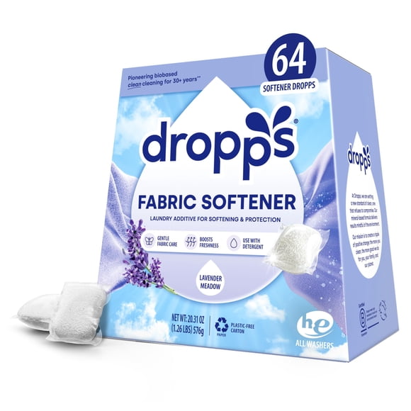 Suavizante de ropa Pods Drops Lavender Meadow (64 cápsulas)