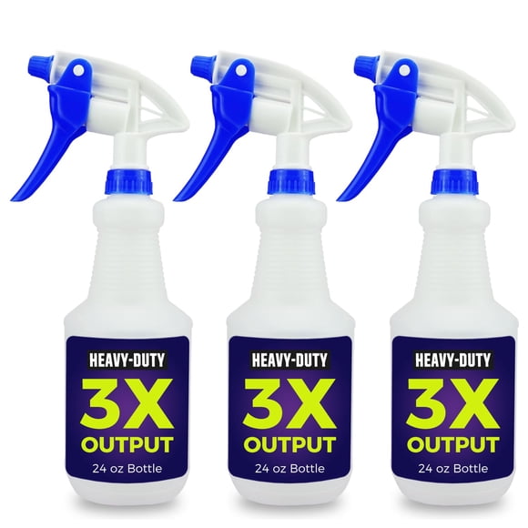 Botella rociadora SupplyTuff 680 ml, pack de 3, alto rendimiento