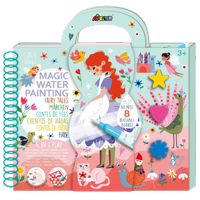 Avenir Pintura Mágica Y Actividades Cuentos De Hadas 4 X 1