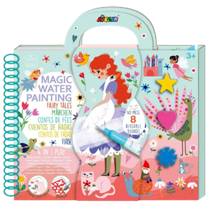 Avenir Pintura Mágica Y Actividades Cuentos De Hadas 4 X 1