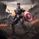 thumbnail image 5 of Figura Armable Capitan America Marvel Infinity Saga Blokees, 5 of 5