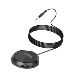 Magideal - Micrófono De Conferencia Micrófono De Computadora De Escritorio Con Reducción De Ruido De 3,5 Mm Para Reuniones