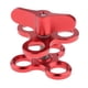thumbnail image 4 of Abrazadera De Bola Triple Soporte De Brazo Subacuático De 3 Orificios Para Sistema De Brazo De Luz De Buceo Rojo, 4 of 5