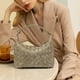 thumbnail image 3 of Bolso de hombro RWSEFK Lujoso cuero tejido de gamuza para mujer, 3 of 3
