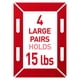 thumbnail image 2 of Tiras para colgar cuadros Command, 6,8 kg, 20 pares, 40 tiras, 2 of 8