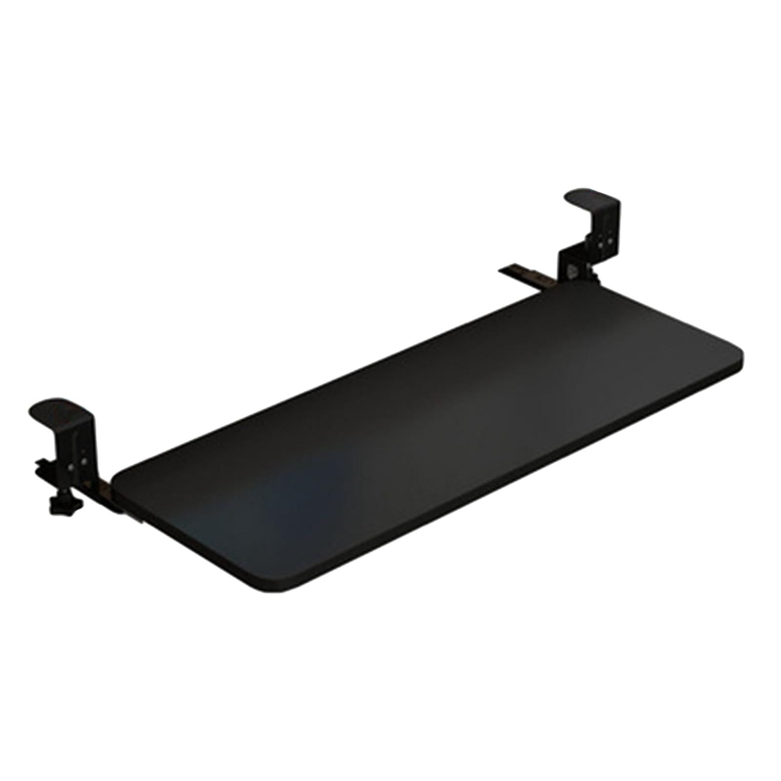 Magideal - Bandeja Grande Para Debajo De La Mesa De La Computadora, Extraíble, Cajón De La Computadora, Soporte Para Computadora Portátil , Negro