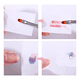 thumbnail image 5 of Papel Algodon Sin Pelusa Para Uñas Amarillo 400 Unid., 5 of 5