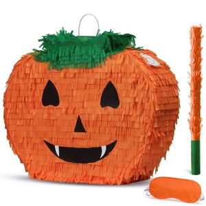Piñata Enriq Halloween Pumpkin Para Fiesta De Cumpleaños Infantil