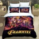 thumbnail image 2 of 3D The Avengers Cartoon Bedding Sets exquisite bed supplies set duvet cover bed comforter set bedding set luxury birthday gift, 2 of 5