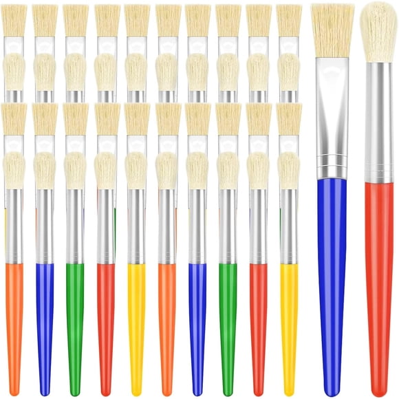 Pinceles Apb21 50pz Infantil Grandes 16cm Hog Bristle