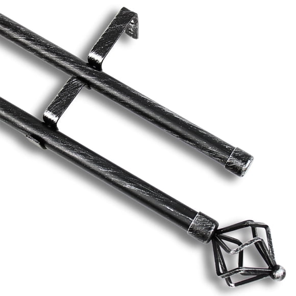 Barras De Cortina 19mm Extensibles Metálicas 120-210 Cm Guiza