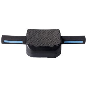 Ioensy - Ab Roller Wheel 4 Wheel Core Entrenamiento Entrenamiento Antideslizante Ab Entrenamiento Interior Negro