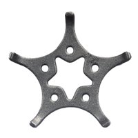 Magideal - Salvamanteles De Hierro Fundido Japonés Para Tetera, Salvamanteles De Metal Para Ollas Calientes, Soporte Para Utensilios De Cocina, Soporte Para Cafe Diámetro 18Cm