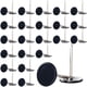 thumbnail image 1 of Alfileres de metal con cabeza plana Thumb Tacks BEIQIYA, 100 unidades, negros, 1 of 6